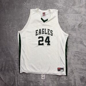 Vintage Nike Eagles Basketball Jersey Number 24 Mens XXL